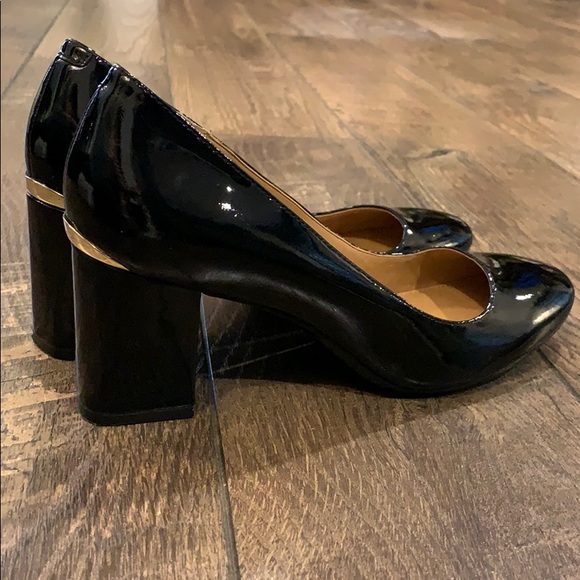 Calvin Klein Shoes - Calvin Klein Patent Leather Pumps